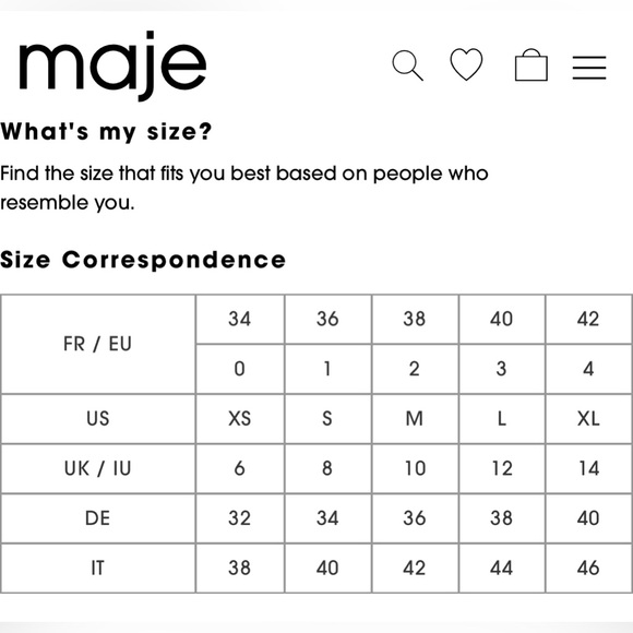 VGUC Maje cotton long sleeve button front shirt with embroidered bee on pocket - Picture 12 of 12